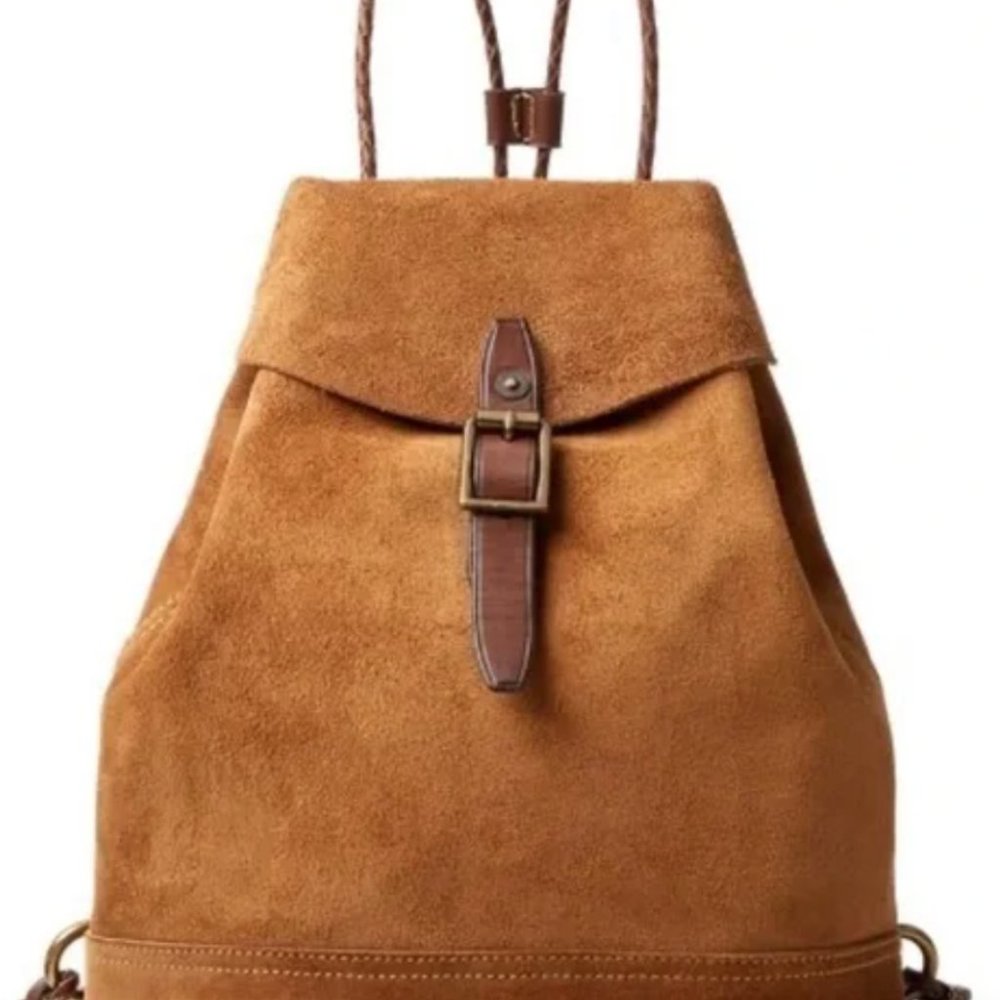 Ralph Lauren Boho Suede Bag